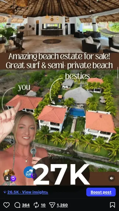 Still from a SIIVANA property promotion video