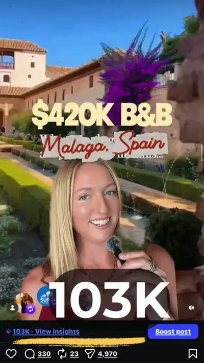 Still from a SIIVANA property promotion video