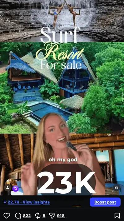 Still from a SIIVANA property promotion video
